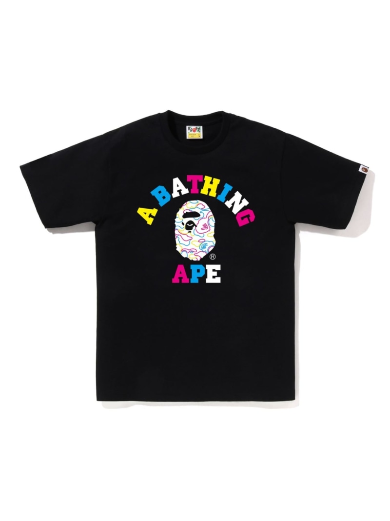 A BATHING APE（エイプ）FOREST CAMO SHARK TEE Tシャツ 黒 M A Bathing Ape WGM BAPE Vintage Green Camo/Black Shark T