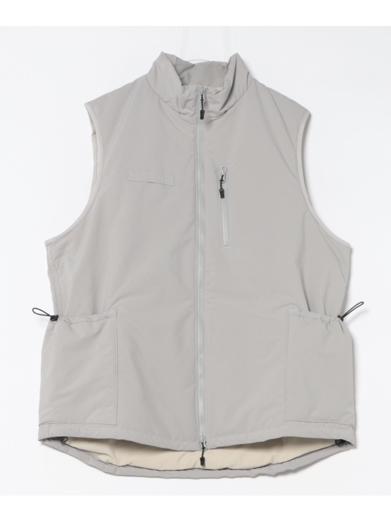 【SALE／50%OFF】MEN'S BIGI CUBETEX中綿入りベスト メンズ ビギ トップス ベスト・ジレ ベージュ ブラック【RBA_E】【送料無料】｜ Fashion Men