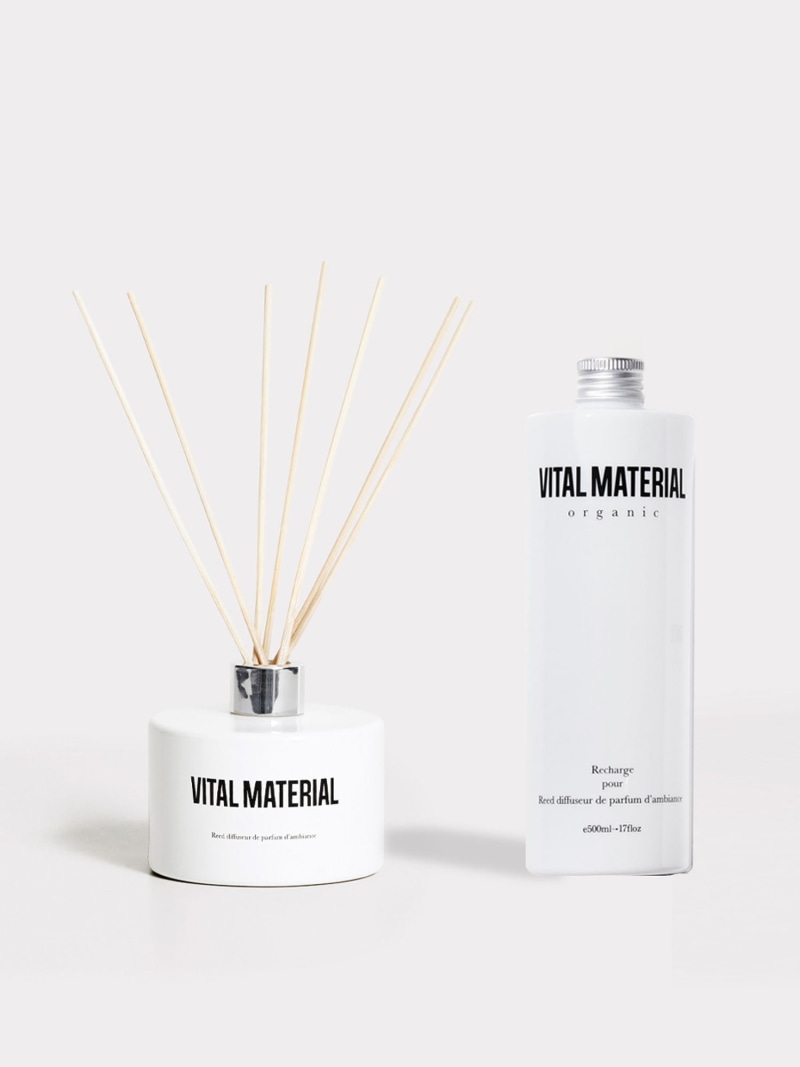 VITAL MATERIAL リードディフューザー + リフィル セット ベルガモット ヴァイタル マテリアル インテリア・生活雑貨 ディフューザー・お香・アロマオイル・キャンドル【送料無料】| Fashion Men
