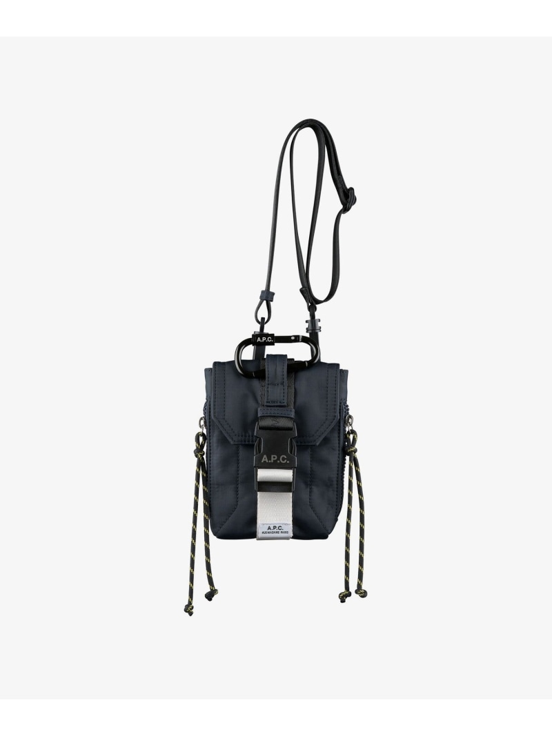 A.P.C. Treck クロスボディポーチ アー・ぺー・セー バッグ ボディバッグ・ウエストポーチ ネイビー【送料無料】 21,087円