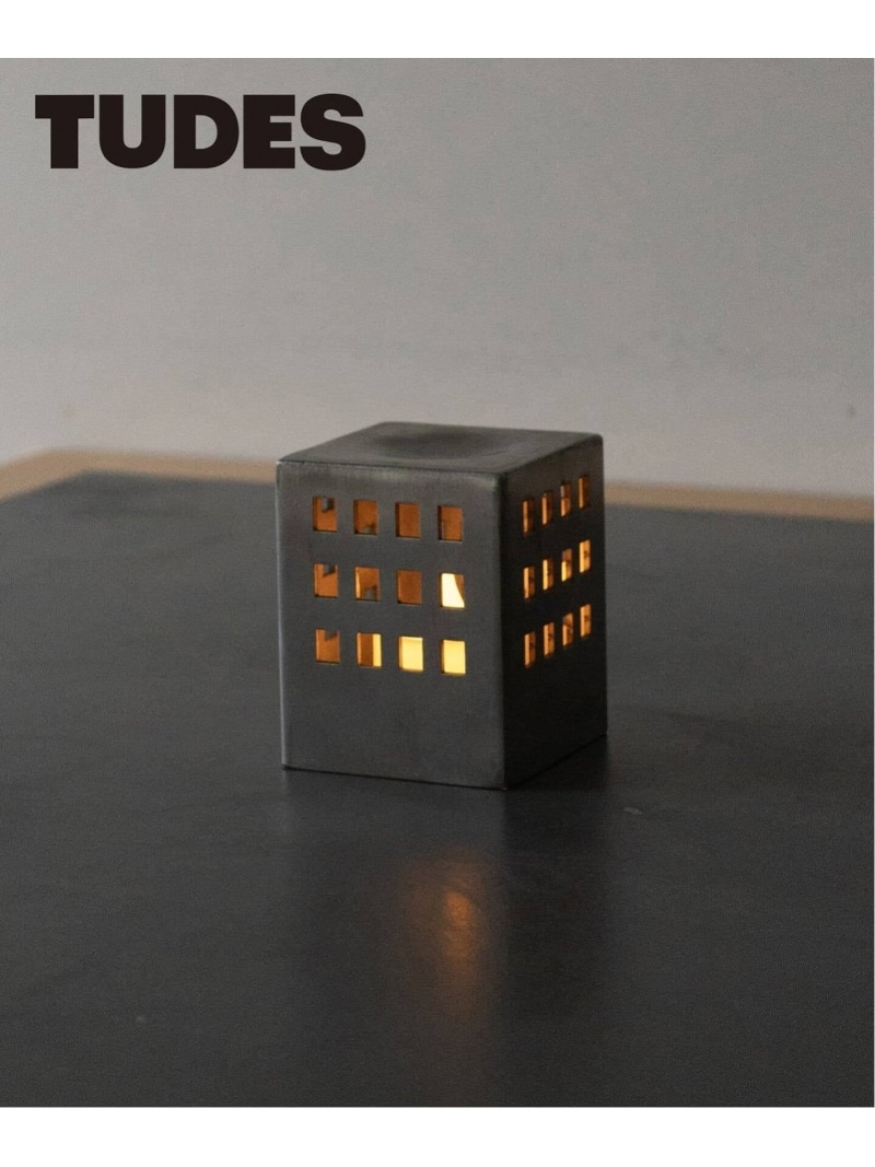 JOURNAL STANDARD FURNITURE 【TUDES/トゥーデス】APARTMENT L 蝋燭保持者 ジャーナルスタンダードファニチャー 文房具 余分の物の文房具 しろがね色【貨物輸送無料】