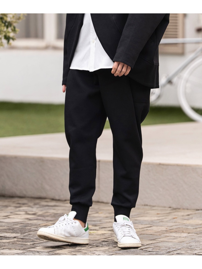 CAMBIO mp14873- ポンチサルエルテーパードパンツ カンビオ パンツ その他のパンツ グレー ブラック【送料無料】| Fashion Men