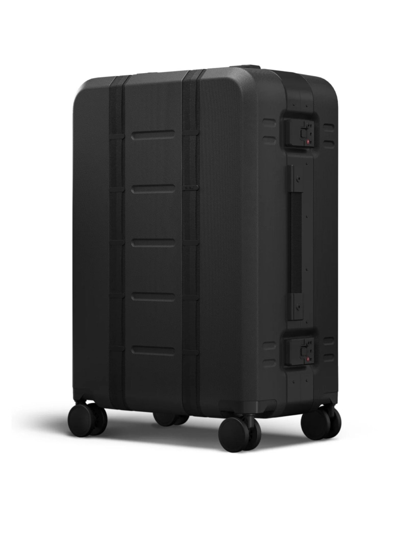 Db Db / Ramverk Pro Check-インチ Luggage Medium 67L エストネーション 御徒面子 旅行バッグ・キャリーバッグ しろがね色 黒いこと【貨物輸送無料】