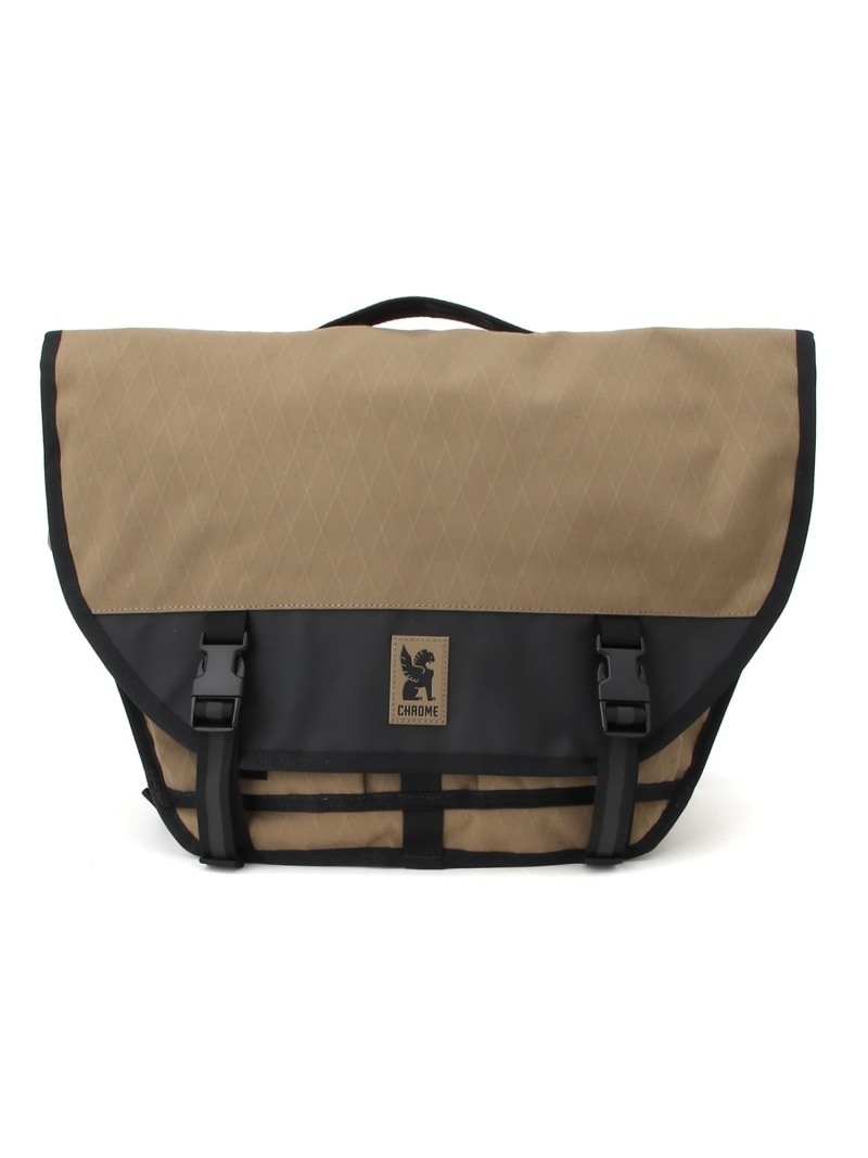 CHROME (M)CTZ 15L MESSENGER クローム バッグ メッセンジャーバッグ ブラウン【送料無料】｜ Fashion Men