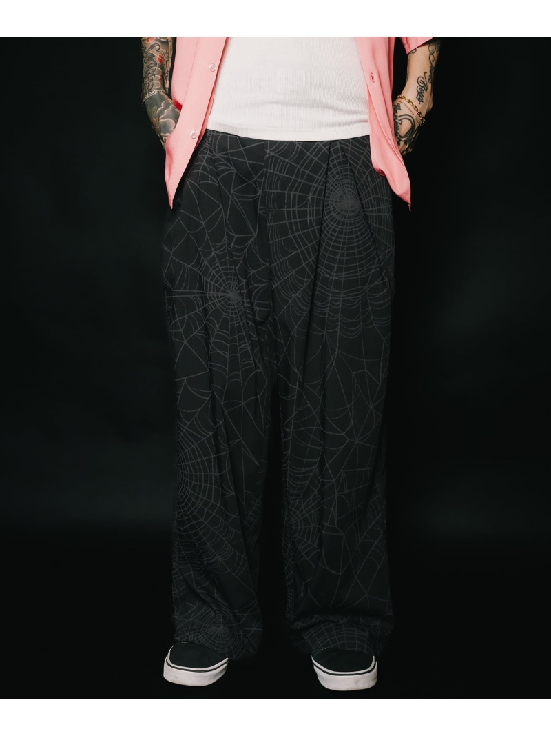 【SALE／30%OFF】Subciety Spiderweb slacks サブサエティ ズボン下 スラックス・お召しものズボン下 黒いこと 米国海軍【RBA_E】【貨物輸送無料】