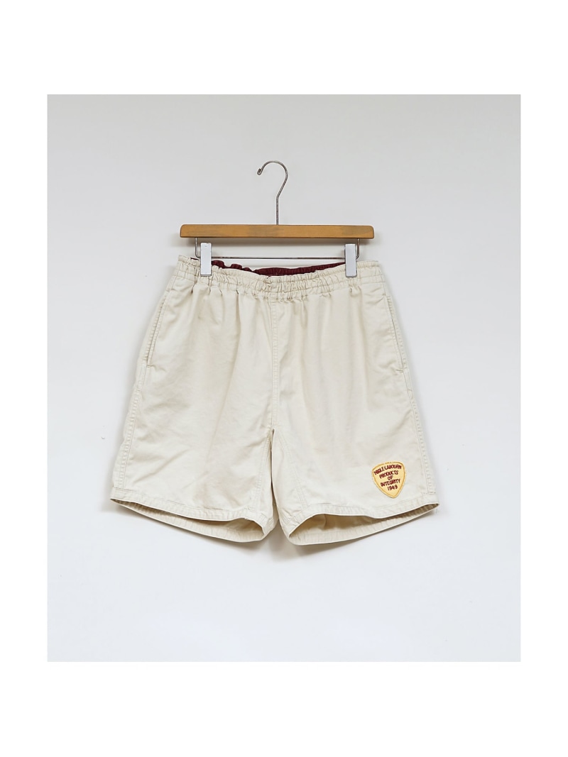 【SALE／30%OFF】Nigel Cabourn 【公式】ナイジェル・ケーボン / MAN / ラガーショーツ - ピグメント ナイジェル・ケーボン パンツ その他のパンツ グリーン グレー ホワイト【RBA_E】【送料無料】