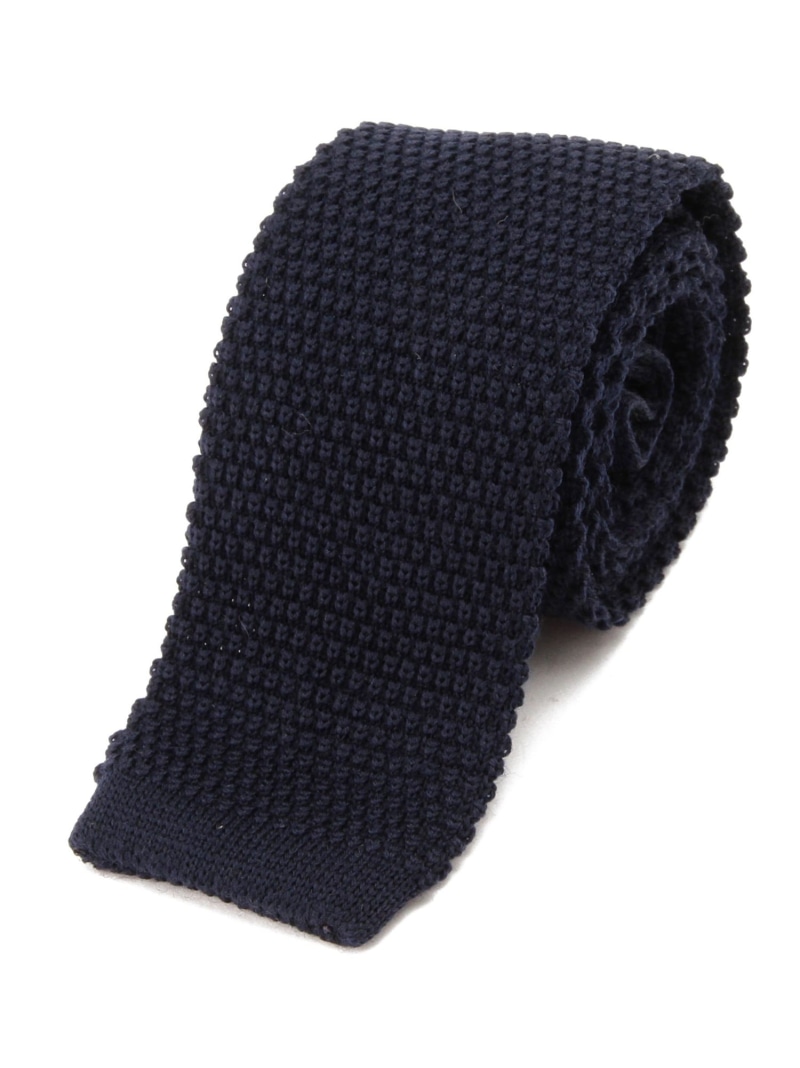 BEAMS PLUS Wool Knit Tie ビームス メン スーツ・フォーマル ネクタイ・蝶ネクタイ ブラック ネイビー グレー【送料無料】