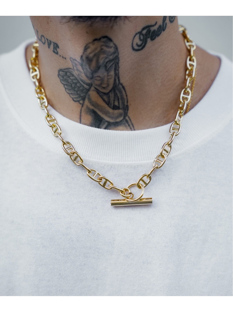 Subciety Subciety/(U)2WAY NECKLACE サブサエティ 付属品・ウオッチ 首飾り しろがね色 ゴールド【貨物輸送無料】 ネックレス・ペンダント-メンズジュエリー・アクセサリー-ジュエリー・アクセサリー
