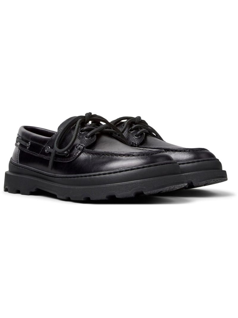 【SALE／46%OFF】CAMPER [カンペール] BRUTUS+ / カジュアルシューズ カンペール シューズ・靴 モカシン・デッキシューズ ブラック【RBA_E】【送料無料】