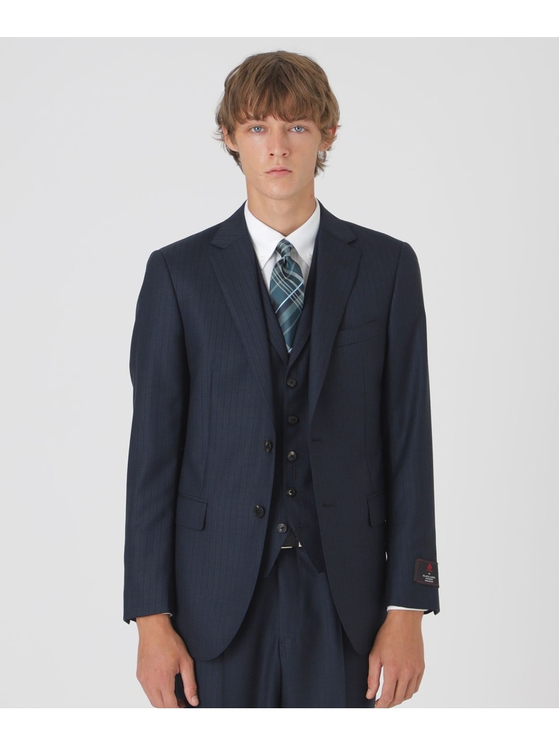 楽天市場】【SALE／47%OFF】ブルーピンストライプスーツ BLACK LABEL