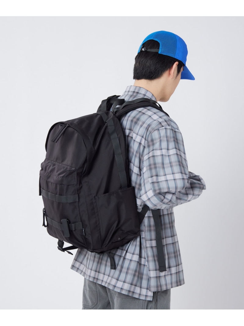 Snow Peak Recycled Cordura Backpack スノーピーク バッグ リュック・バックパック ブラック ブラウン【送料無料】