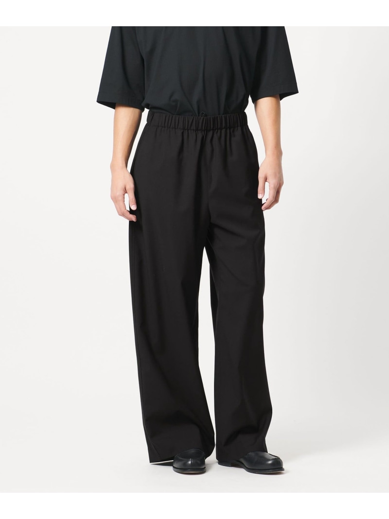 LOEFF ＜LOEFF＞トロピカルウール ハーレムパンツ MENS ユナイテッドアローズ パンツ その他のパンツ グリーン ブラック【送料無料】