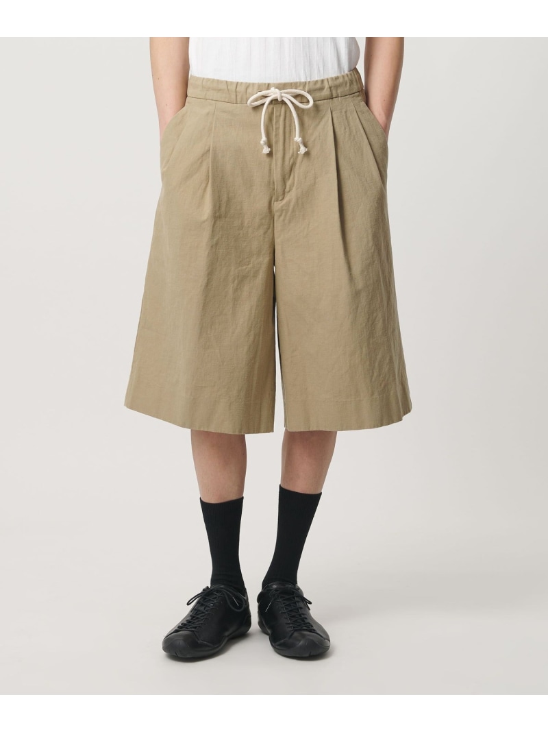 monkey time BEAUTY\u0026YOUTH UNITED ARROWS 綿織物 ヘンプ 2P 乳母車 生やさしい さる股引き もの言う花＆若い者 ユナイテッドアローズ ズボン下 余分の物のズボン下 ベージュ 薄墨色【貨物輸送無料】