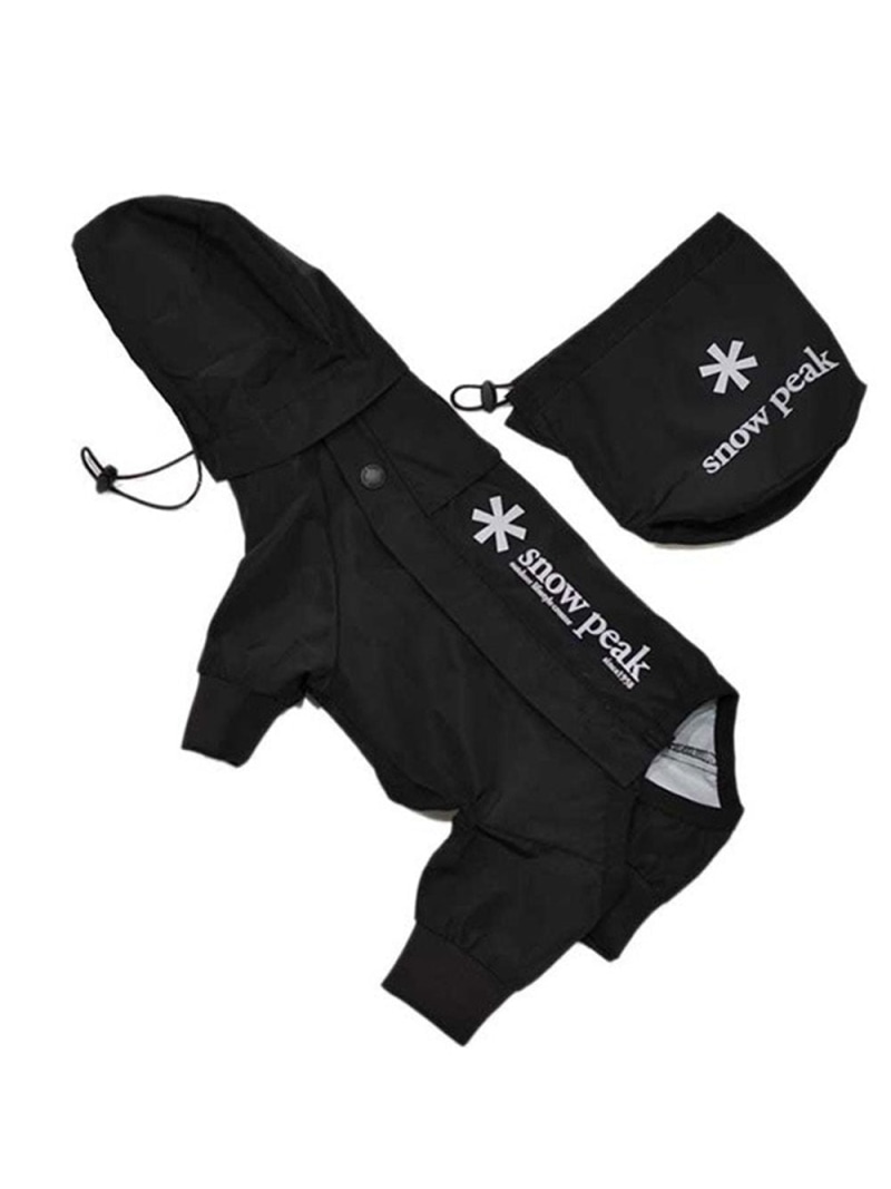 【楽天市場】Snow Peak SP Dog Rain Jacket スノーピーク ペット用品 ペットウェア・ペット服 ブラック カーキ【送料