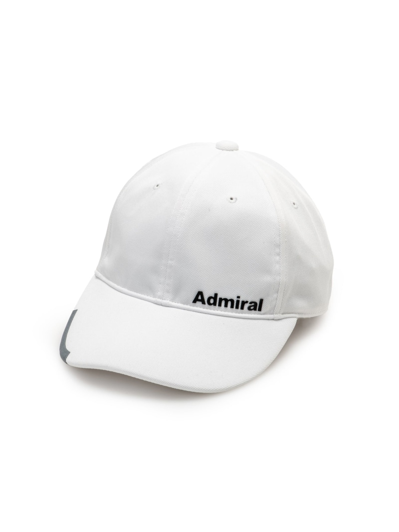 Admiral アシンメトリーラインキャップ ATMZ406 アドミラル 帽子 キャップ ホワイト ブラック ネイビー【先行予約】*【送料無料】