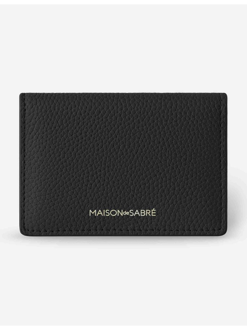 MAISON de SABRE 【公式】名刺入れ メゾンドサブレ 財布・ポーチ・ケース 名刺入れ・カードケース ブラック【送料無料】