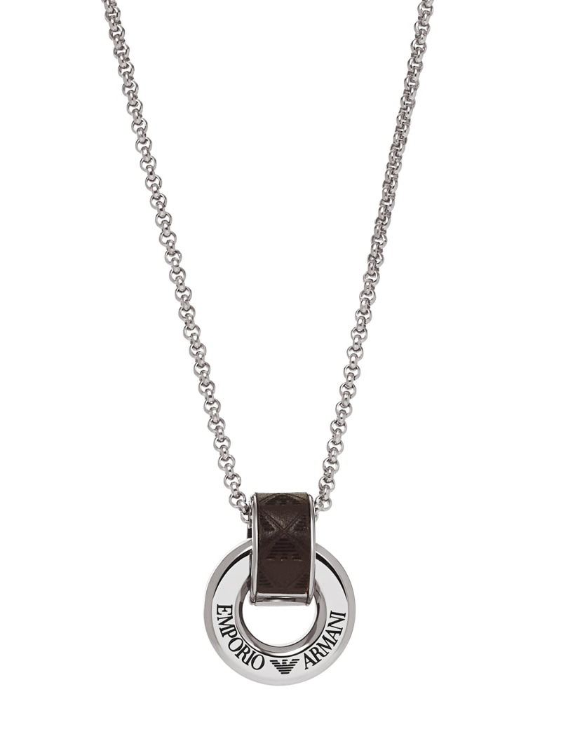 EMPORIO ARMANI エンポリオ・アルマーニ アクセサリー メンズ ネックレス EGS3134040 ウォッチステーションインターナショナル アクセサリー・腕時計 ネックレス シルバー【送料無料】