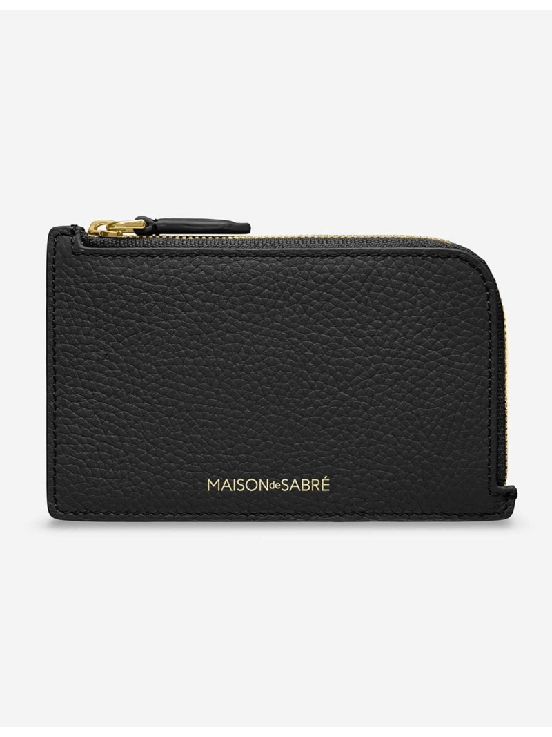 MAISON de SABRE 【公式】ジップ付きカードケース メゾンドサブレ 財布・ポーチ・ケース 名刺入れ・カードケース ブラック ブルー ブラウン【送料無料】｜ Fashion Men