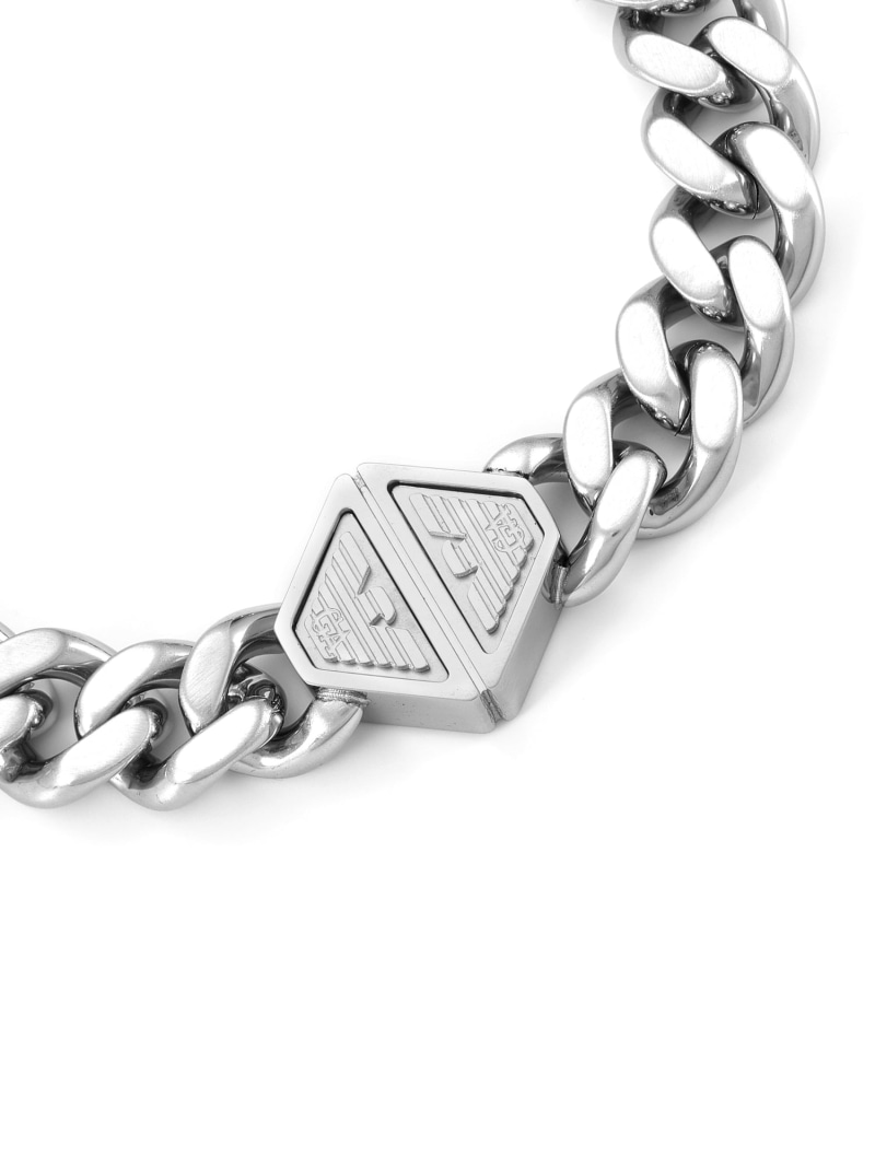 EMPORIO ARMANI エンポリオ・アルマーニ アクセサリー メンズ ブレスレット シルバー EGS3132040 ウォッチステーションインターナショナル アクセサリー・腕時計 ブレスレット・バングル シルバー【送料無料】