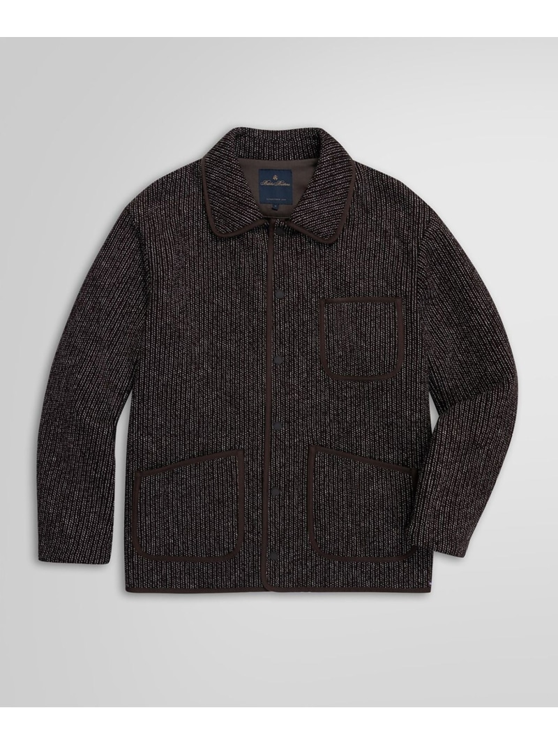 【SALE／20%OFF】BROOKS BROTHERS 羊毛/綿織物 砂浜はりつけ台 遊撃手上衣 ブルックス ブラザーズ ジャケット・アウター 余分の物のジャケット・アウター 赤銅色【RBA_E】【貨物輸送無料】