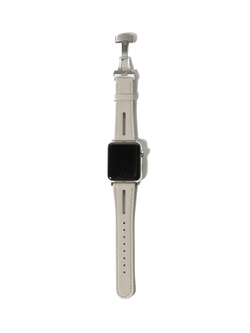 objcts.io objcts.io / レザーハイブリッドバンド Dバックル for Apple Watch ラージサイズ エストネーション アクセサリー・腕時計 腕時計【送料無料】| Fashion Men