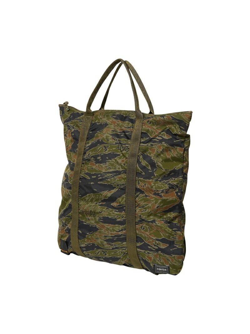 日本全国送料無料 Hysteric Glamour M Porter Hysteric Tiger Camo 2way Tote Bag ヒステリックグラマー バッグ トートバッグ カーキ ブラック レビューで送料無料 Crm Csc Gob Ec