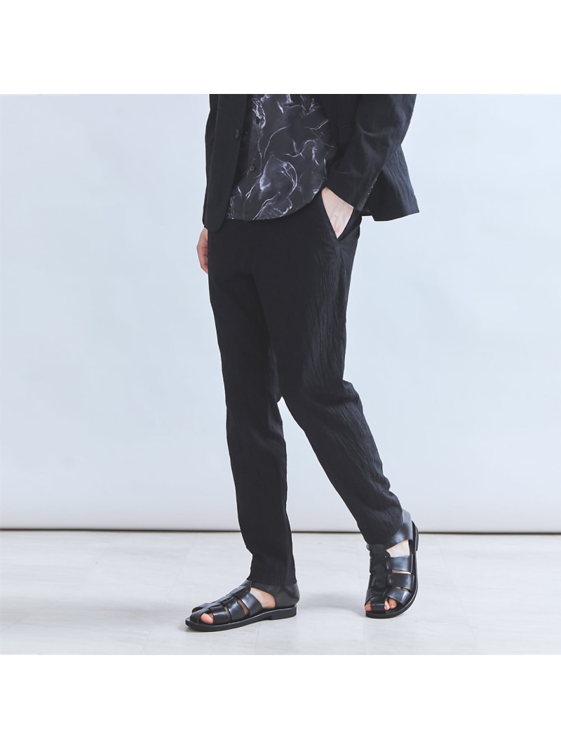 【SALE／30%OFF】5351POUR LES HOMMES 【セットアップ対応】コットンワッシャープリント パンツ ゴーサンゴーイチプールオム パンツ その他のパンツ カーキグリーン ブラック【RBA_E】【送料無料】｜ Fashion Men