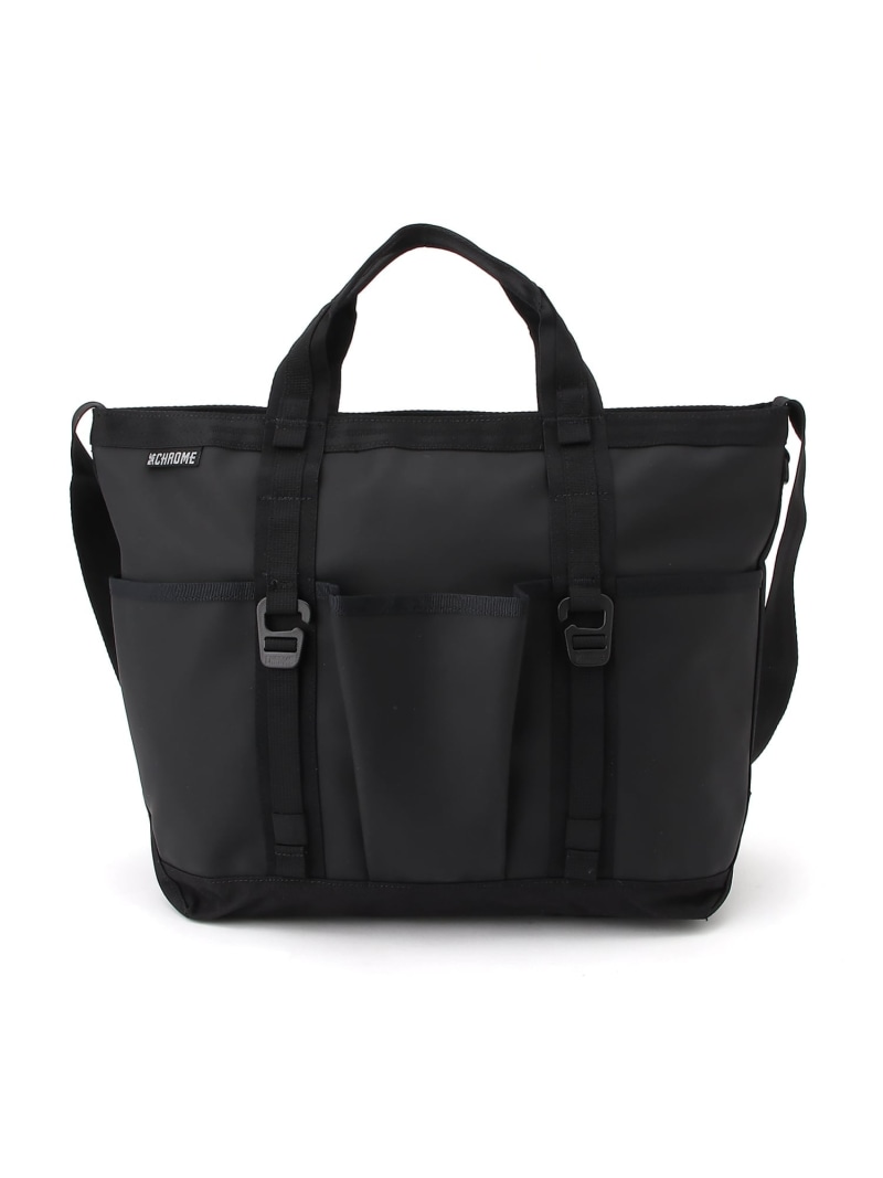 CHROME (M)GROCERY TOTE MSNGR 15L クローム バッグ トートバッグ ブラック【送料無料】| Fashion Men