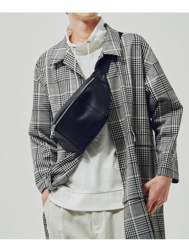 Rakuten Fashion Men Tk Takeo Kikuchi Leather Like Body Bag Tea