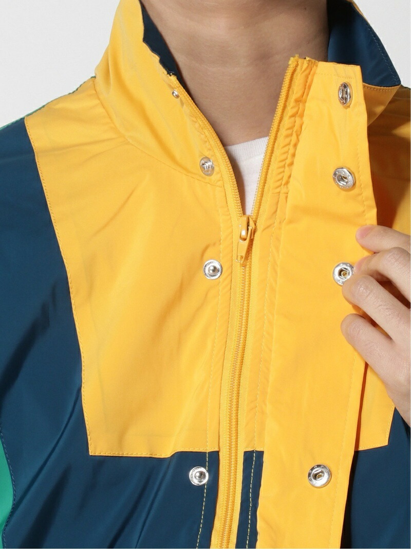 yellow guess windbreaker
