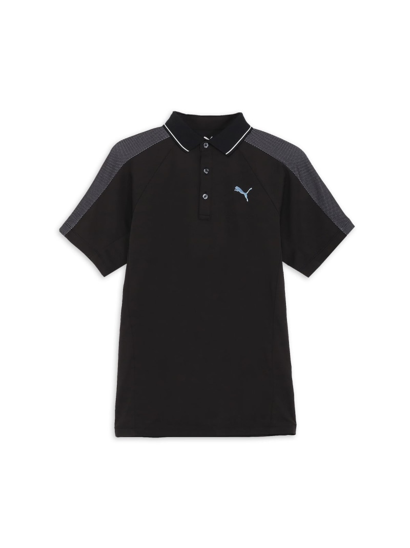 【SALE／30%OFF】PUMA メンズ ゴルフ PF テック ライン 半袖 ポロシャツ プーマ トップス ポロシャツ ブラック【RBA_E】【送料無料】