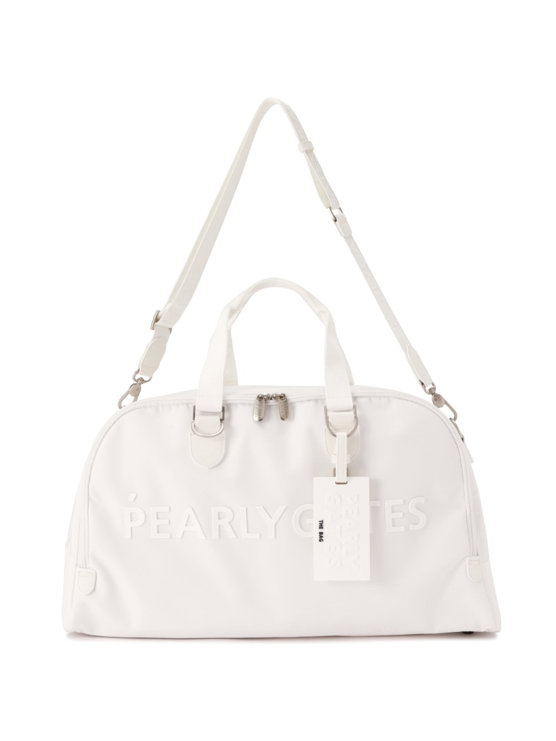 PEARLY GATES THE GOLF BAG ロッカーバッグ (UNISEX) パーリーゲイツ バッグ その他のバッグ ホワイト ネイビー【送料無料】| Fashion Men