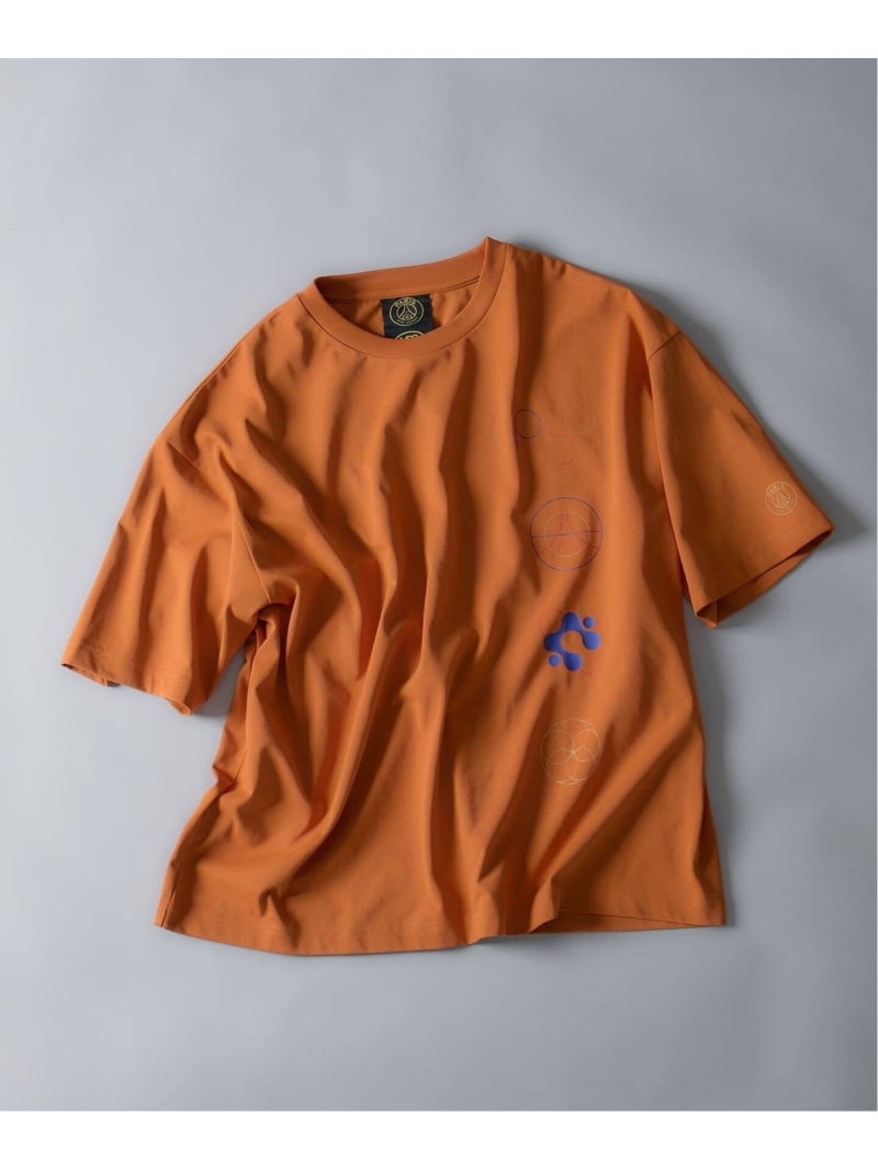 Paris Saint-Germain 【Paris Saint-Germain 】 JP RYOHEI KANEDA x PSG TEE エディフィス トップス カットソー・Tシャツ ブラック ブラウン【送料無料】| Fashion Men