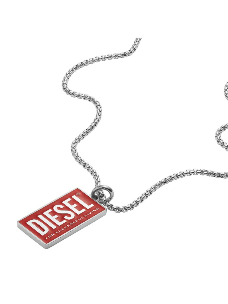 DIESEL ディーゼル アクセサリー メンズ ネックレス DX1368040 ウォッチステーションインターナショナル アクセサリー・腕時計 ネックレス シルバー【送料無料】