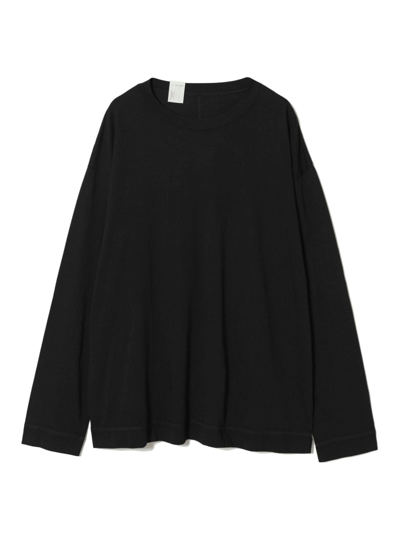 N.HOOLYWOOD UNDER SUMMIT WEAR CREW NECK LONG SLEEVE T-SHIRT エヌ．ハリウッド トップス カットソー・プルオーバー 薄墨色 黒いこと 米国海軍 赤銅色【貨物輸送無料】