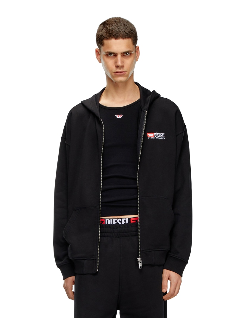 楽天市場】DIESEL メンズ スウェット パーカー デニム D-UM-RIB