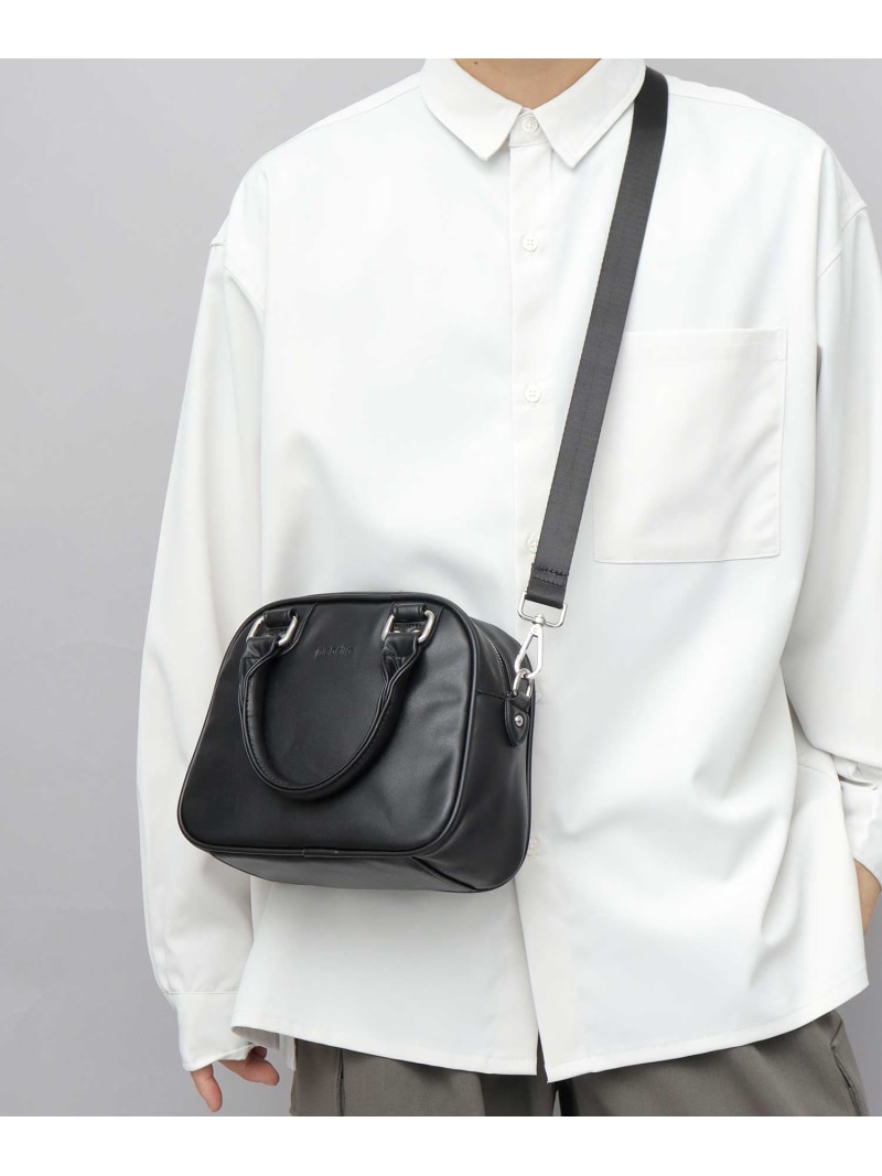 glabella ショルダーバッグ ハンドバック 2way ミニ御徒面子 グラベラ glabella エー.エム.エス. 御徒面子 ハンドバック 黒いこと【貨物輸送無料】