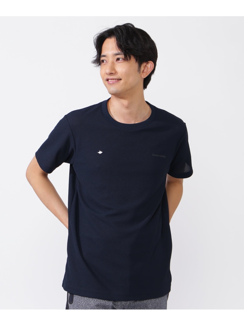 PEARLY GATES ブラック Tシャツ サイズ89 PEARLY GATES（パーリーゲイツ）Golf 89 Tシャツ サイズ4 - メルカリ