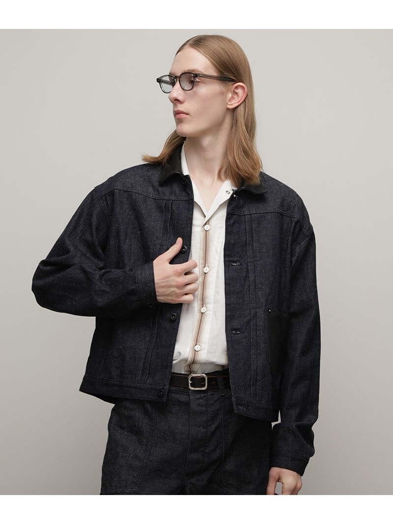 schott perfect デニム　ジャケット　カバーオール　sサイズ 直営限定】1st DENIM JACKET/デニム ジャケット Gジャン