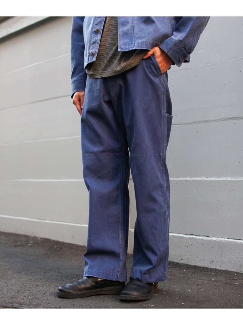 Snow Peak Sulfur Dyed Fade Pants スノーピーク パンツ ジーンズ・デニムパンツ ブルー グレー【送料無料】