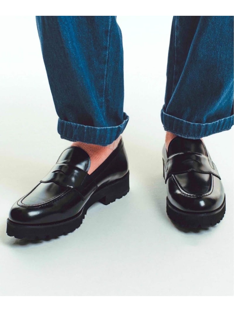 JOINT WORKS ≪追加≫KENFORD/ケンフォード TANK SOLE LOAFERS ジョイントワークス シューズ・靴 ローファー ブラック ワインレッド【送料無料】| Fashion Men