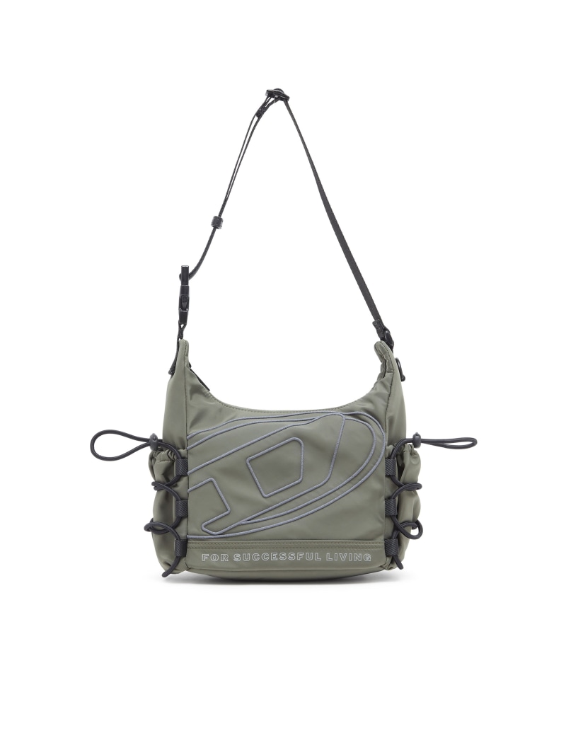 DIESEL メンズ クロスボディバッグ TECH-D CROSSBODY X ディーゼル バッグ ボディバッグ・ウエストポーチ グリーン【送料無料】