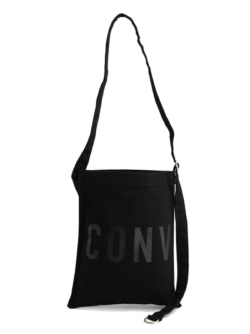 converse messenger bag black