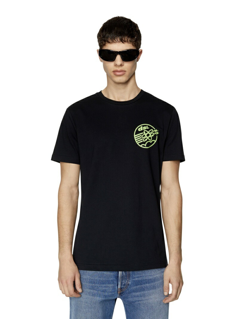 Chou Bihin ディーゼル ブルー 送料無料 Tシャツ カットソー Jicuf Org