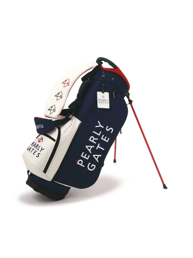 楽天市場】パーリーゲイツ ゴルフ 合皮スタンドキャディバッグ