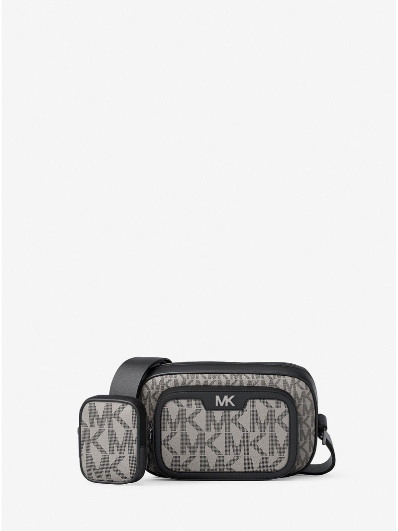 【SALE／65%OFF】MICHAEL KORS COOPER カメラクロスボディ ウィズ ポーチ スモール - MKシグネチャー マイケルコース マイケル・コース バッグ ショルダーバッグ【RBA_E】【送料無料】