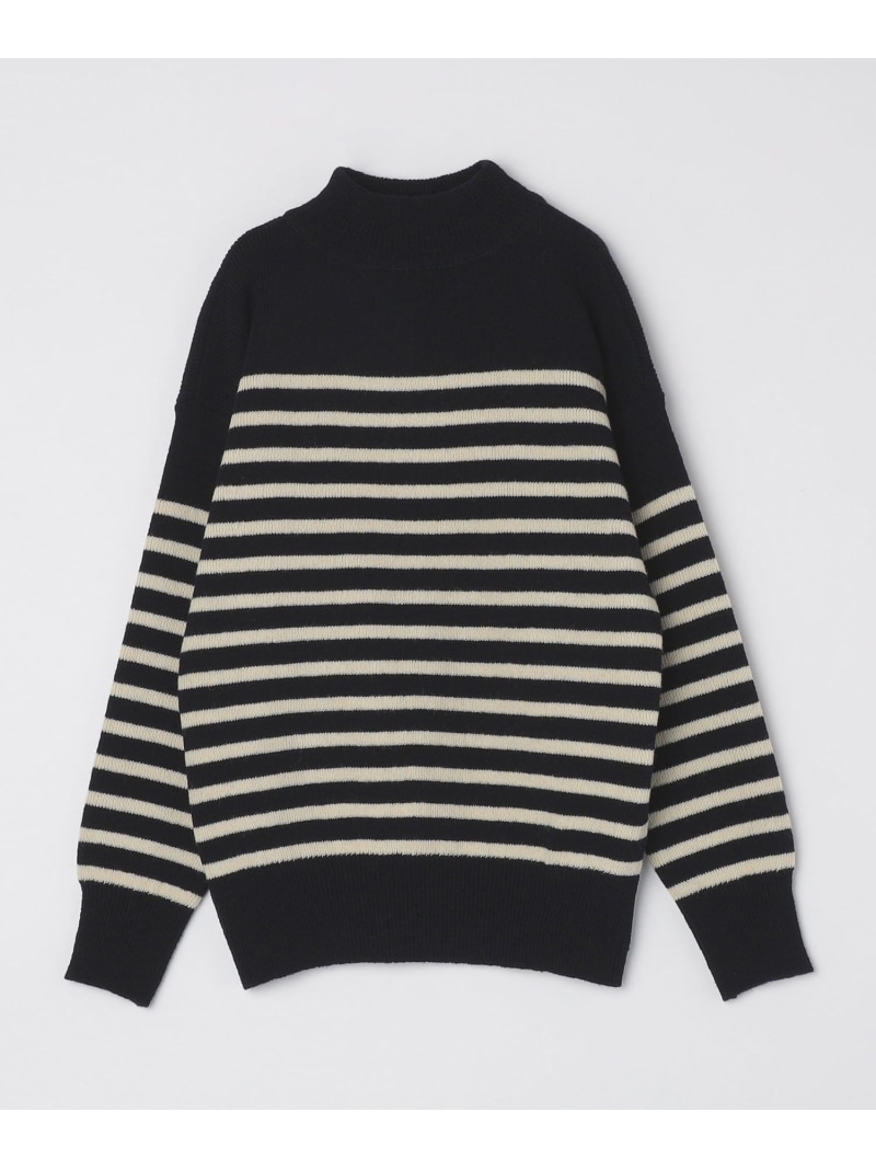 SHIPS MEN Slopeslow: GOB SWEATER シップス トップス ニット ブルー ネイビー【送料無料】