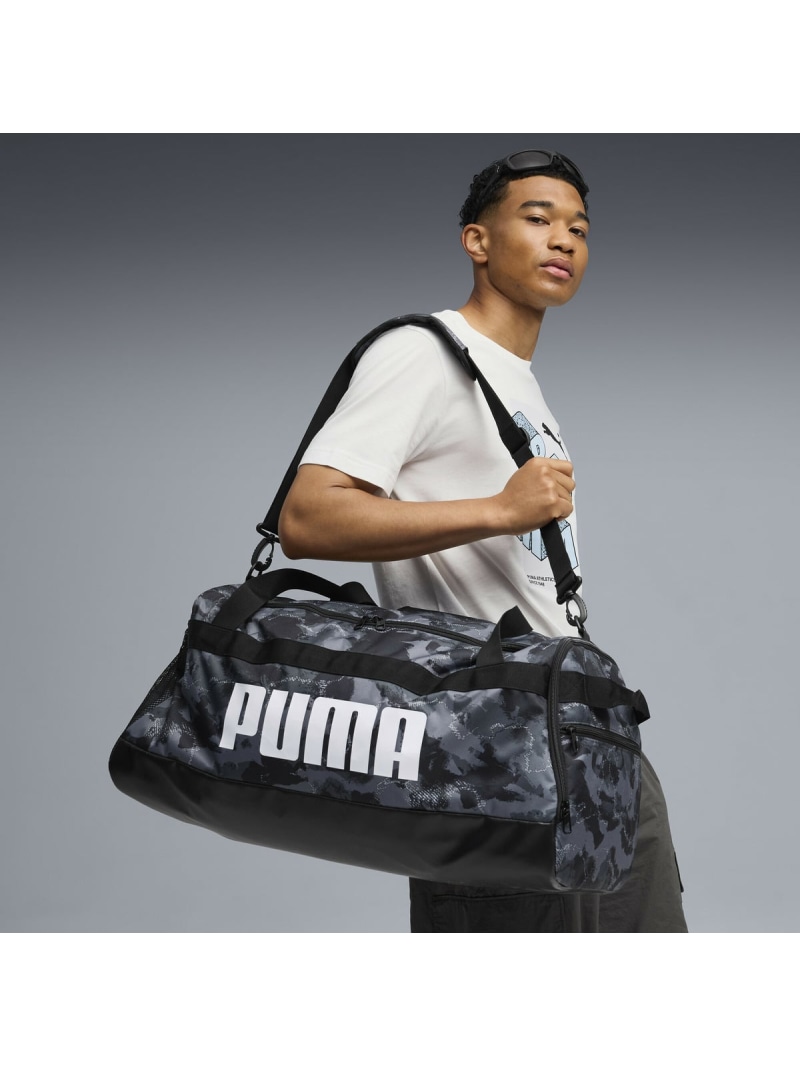 PUMA ユニセックス プーマ チャレンジャー AOP ミディアム プロ バッグパック 58L PUMA CHALLENGER AOP M S Bag プーマ スポーツ・アウトドア用品 その他のスポーツ・アウトドア用品 ブラック【送料無料】