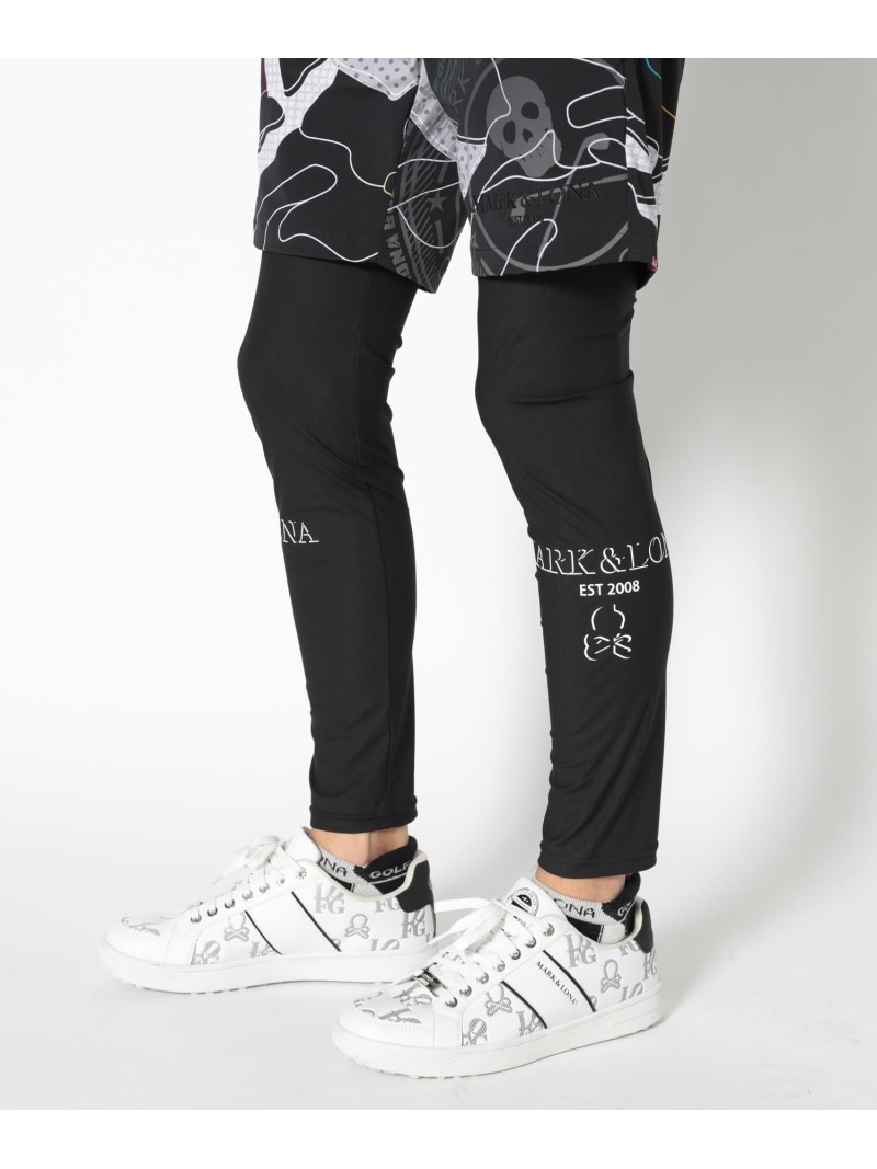 MARK \u0026 LONA HEC Camo Fit Leggings Pants ｜ MEN マークアンドロナ ソックス・レッグウェア レギンス・スパッツ 黒いこと【貨物輸送無料】