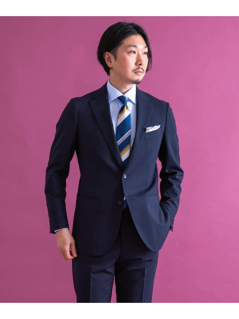 【SALE/50%OFF】URBAN RESEARCH DOORS LIFE STYLE TAILOR ウォッシャブルストレッチジャケット アーバンリサーチドアーズ ジャケット・アウター テーラードジャケット・ブレザー グレー ネイビー【RBA_E】【送料無料】| Fashion Men